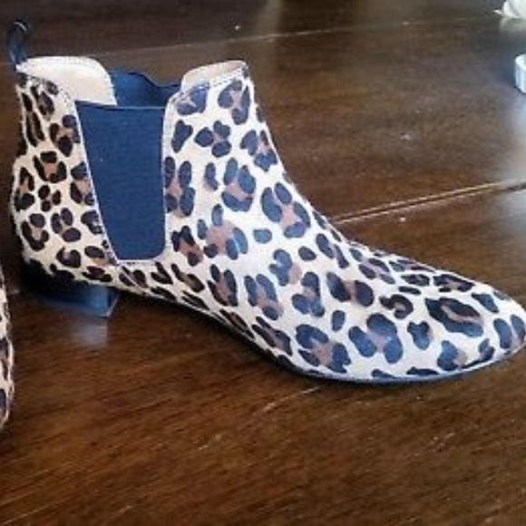 J. Crew Shoes - J.Crew Calf Hair "Chelsea" Bootie, Size 7